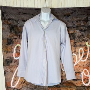 NWOT. J. M. Haggar. Slim Fit. Men’s purple button up shirt.